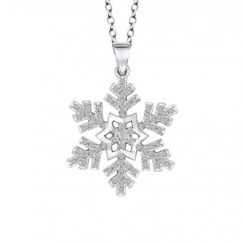 Halskette „Schneeflocke”