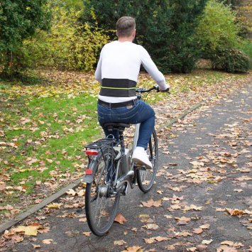 Ceinture lombaire de maintien vélo