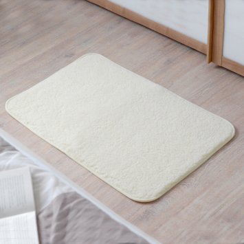 Schurwoll Bettvorleger