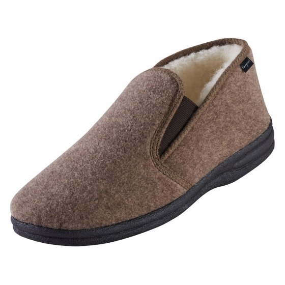 Lammwoll-Pantoffel,Gr.37 37 | Beige