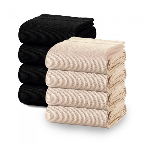 Chaussettes de contention "coton" XL | beige