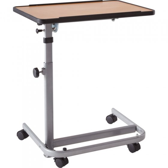 Table de lit, aspect hêtre Marron