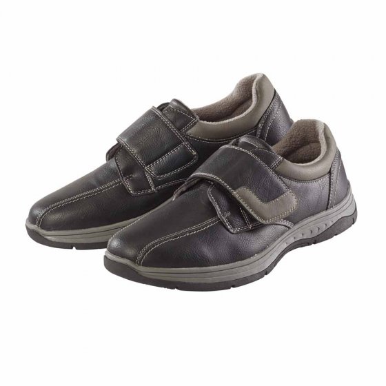 Klettslipper mit Warmfutter 