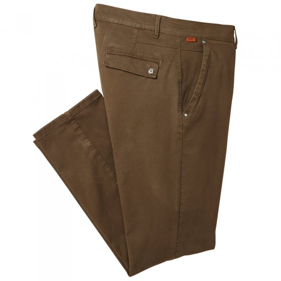 Pantalon de coton avec poche à rabat