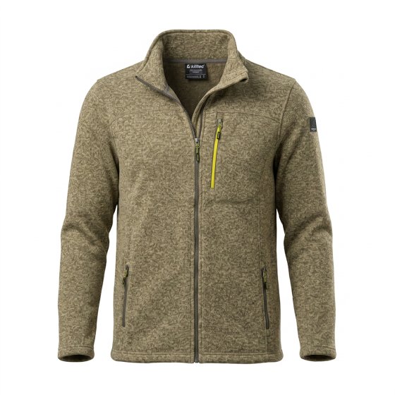 Herren Strickfleecejacke 
