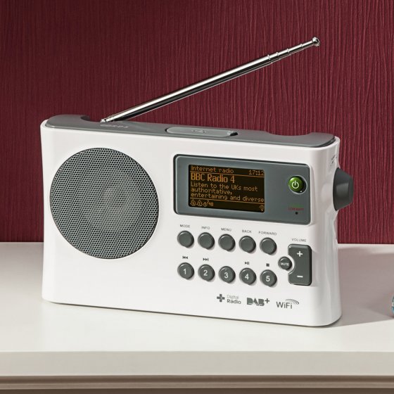 Digitales Internetradio mit DAB+ 