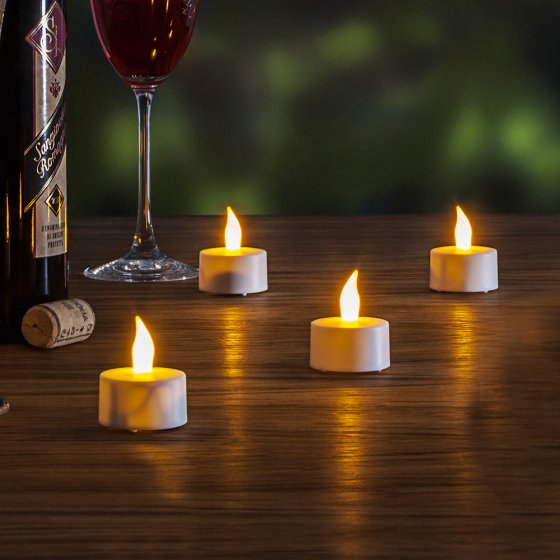 LED-Teelichter im 4er-Set 4er-Set 