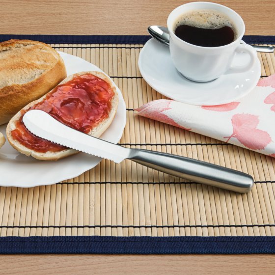 Frühstücksmesser mit Wellenschliff 4er Set