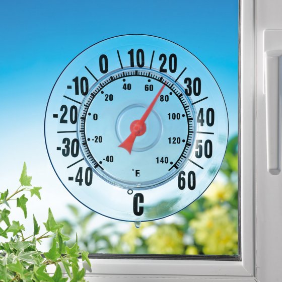 Thermomètre d'extérieur pour fenêtre 