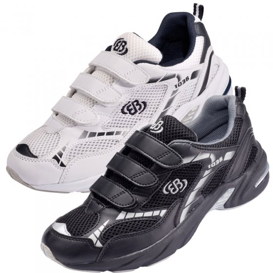 Sportschuh mit Klettver.,weiss 46 | Weiß