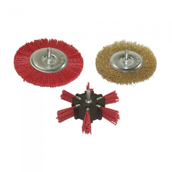 Lot de 3 brosses de rechange 