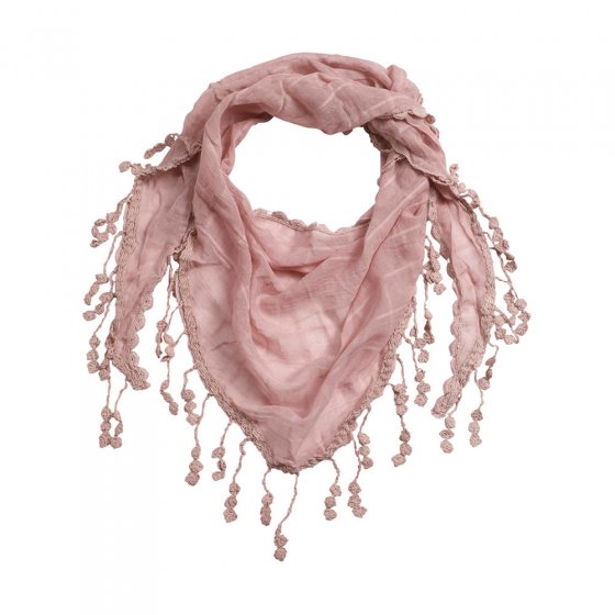 Schal,Spitzen-Fransenmix,offwh | offwhite#Offwhite