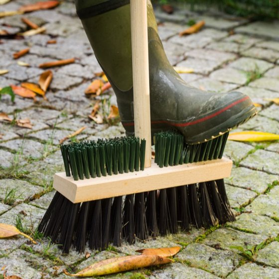 Balai avec brosse à chaussures Lot de 2  