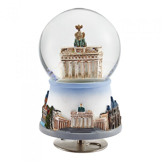Schneekugel-Spieluhr „Brandenburger Tor"