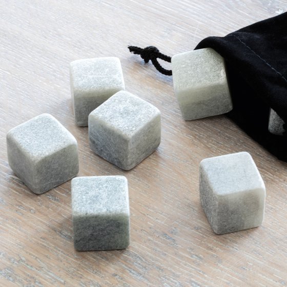 Steinerne Eiswürfel
