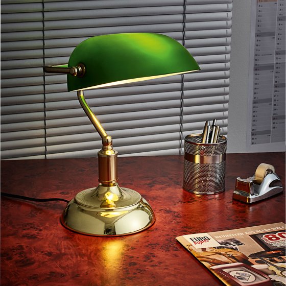 Lampe de banquier tactile