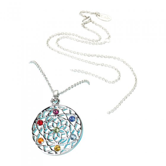 Pendentif CRYSTALP  "Chakra Flower" 