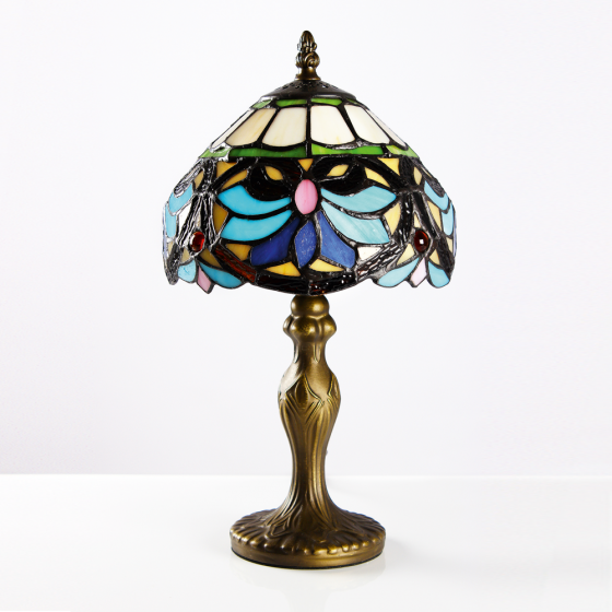Tischlampe im Tiffany-Stil 