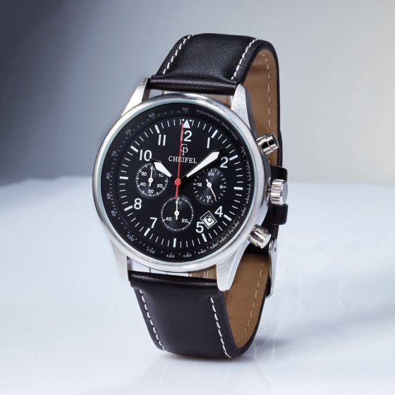 Ihr Geschenk: Analog-Chronograph 