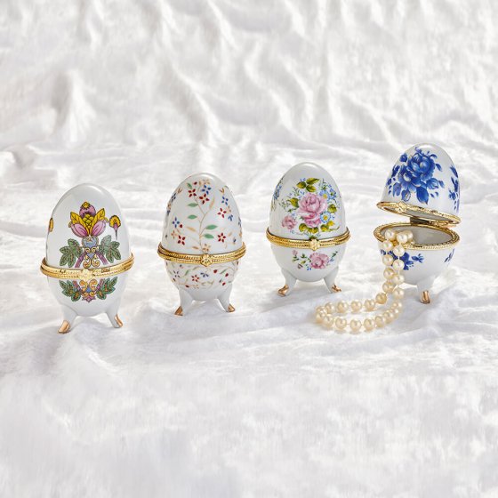 Œufs de porcelaine Lot de 4  
