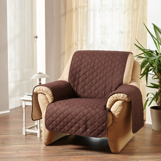 Housse de fauteuil double face 