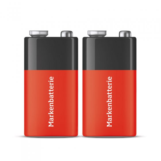 Batterie de 9 V en lot de 2 