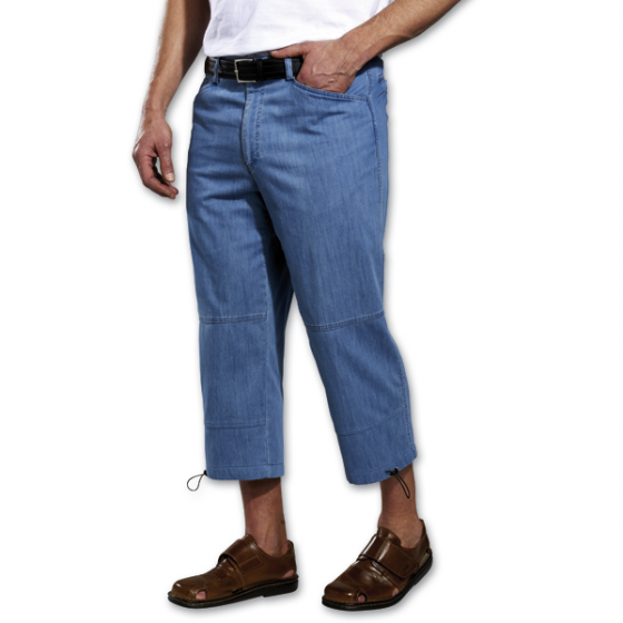 Herrenjeans in 3/4 Länge 