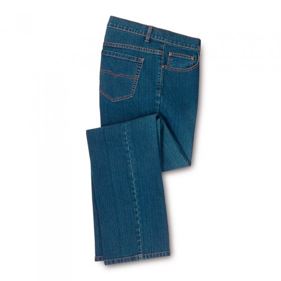 Jean str. pour hommes,Bleu,46 46 | Bleu