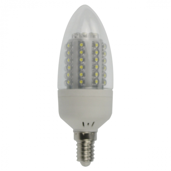 60 LED Kerze E14 