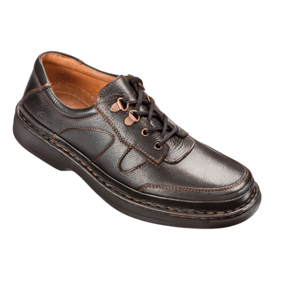 Chaussures à lacets confortables Noir pour homme 