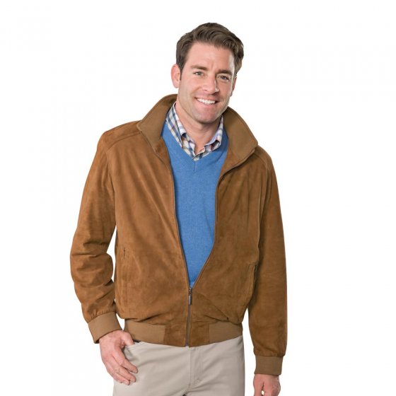 Blouson en peau de chèvre
