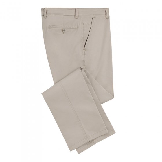 Pima Cotton Bundfalten-Hose 