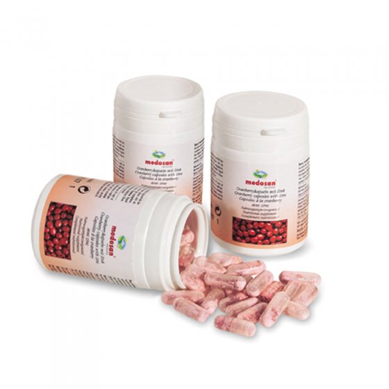 Capsules ou sirop de cranberry 
