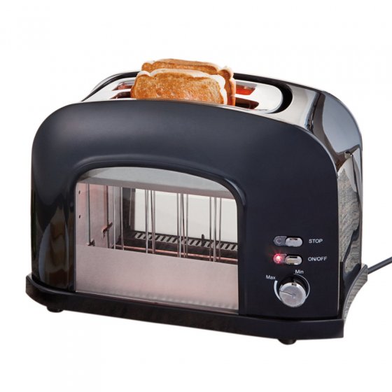 Transparenter Toaster 