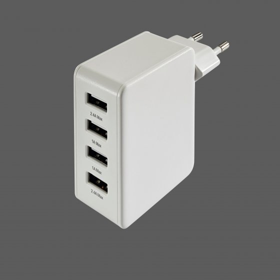 Chargeur USB 4 ports 