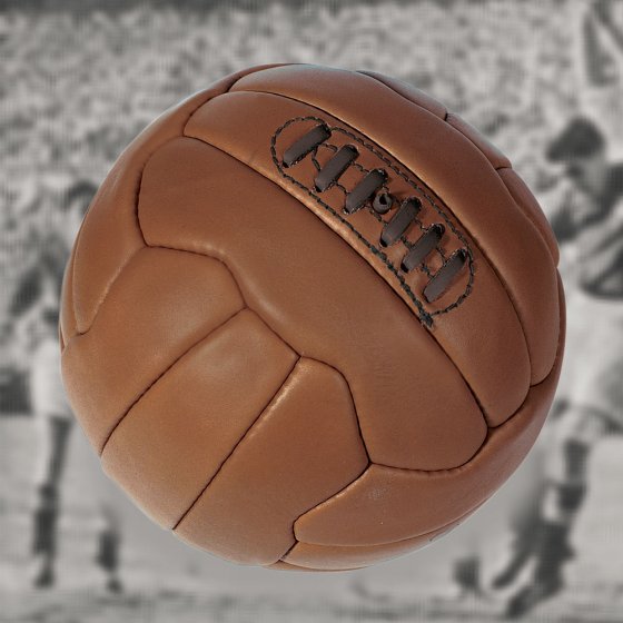 Ballon nostalgique en cuir