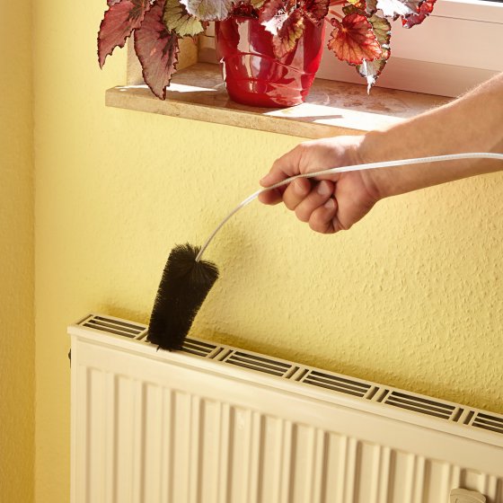 Brosse pour radiateur plat 