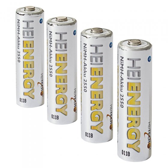 Lot de batteries préchargées 