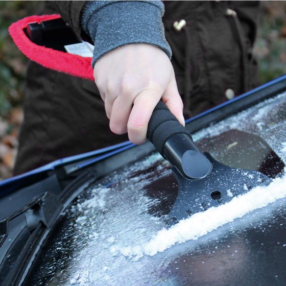 Raclette grattoir  "Duo"  pour voiture 