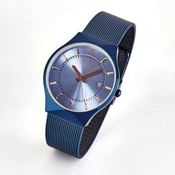 Montre plate  "Azzurro" 