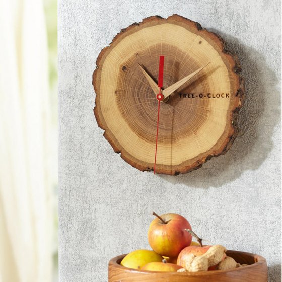 Pendule en chêne