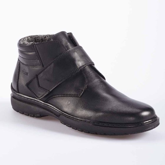 Winter-Klettstiefel 45 | Schwarz