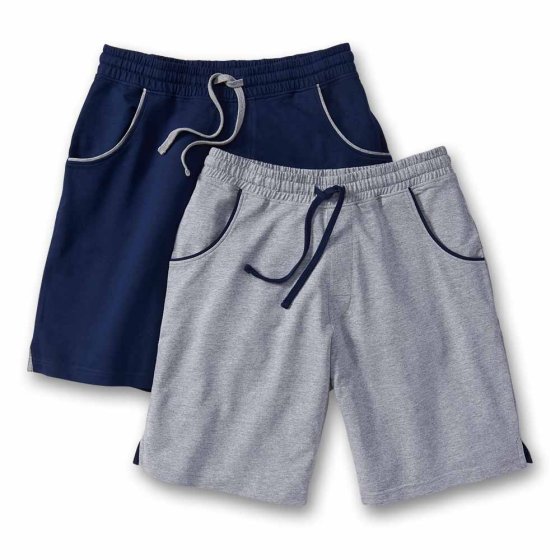 Jersey-Shorts XXL (60/62) | Marine#Hellgrau