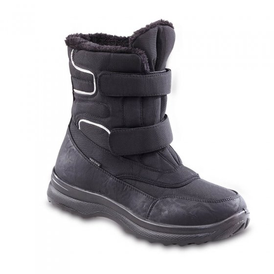 Thermo-Klettstiefel, schwarz 43 | Schwarz