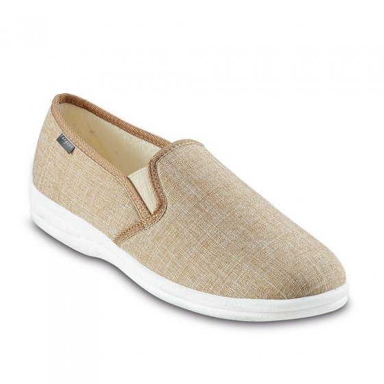 Komfort Sommerslipper,Beige 46 | Beige