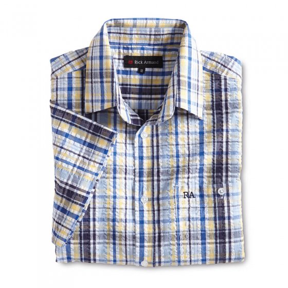 Chemise maritime en seersucker 