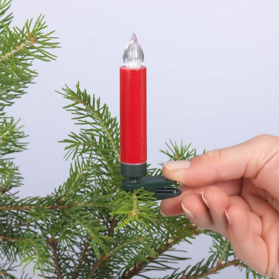 Kabellose Weihnachtskerzen 17 Stück
