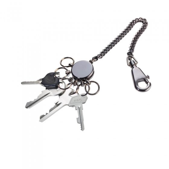 Porte-clés organisateur avec chaîne 
