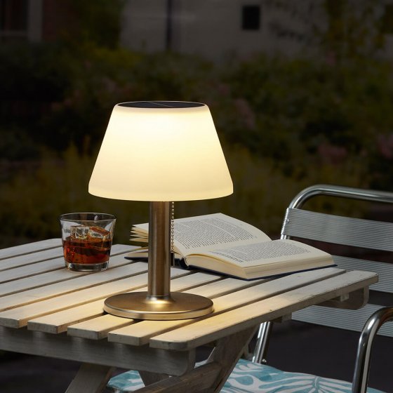 Lampe de table LED solaire 