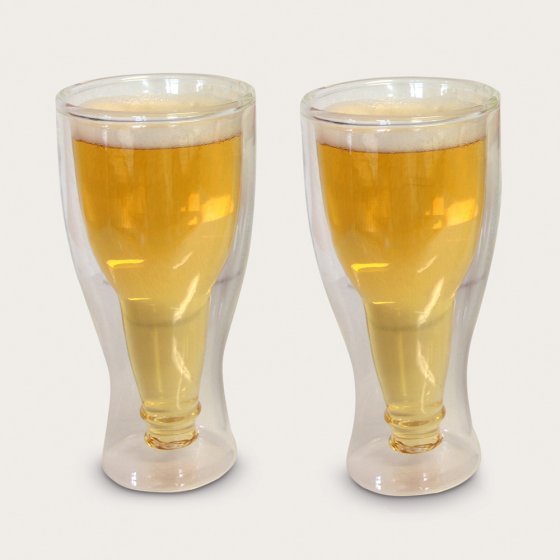 Verre à bière isolant